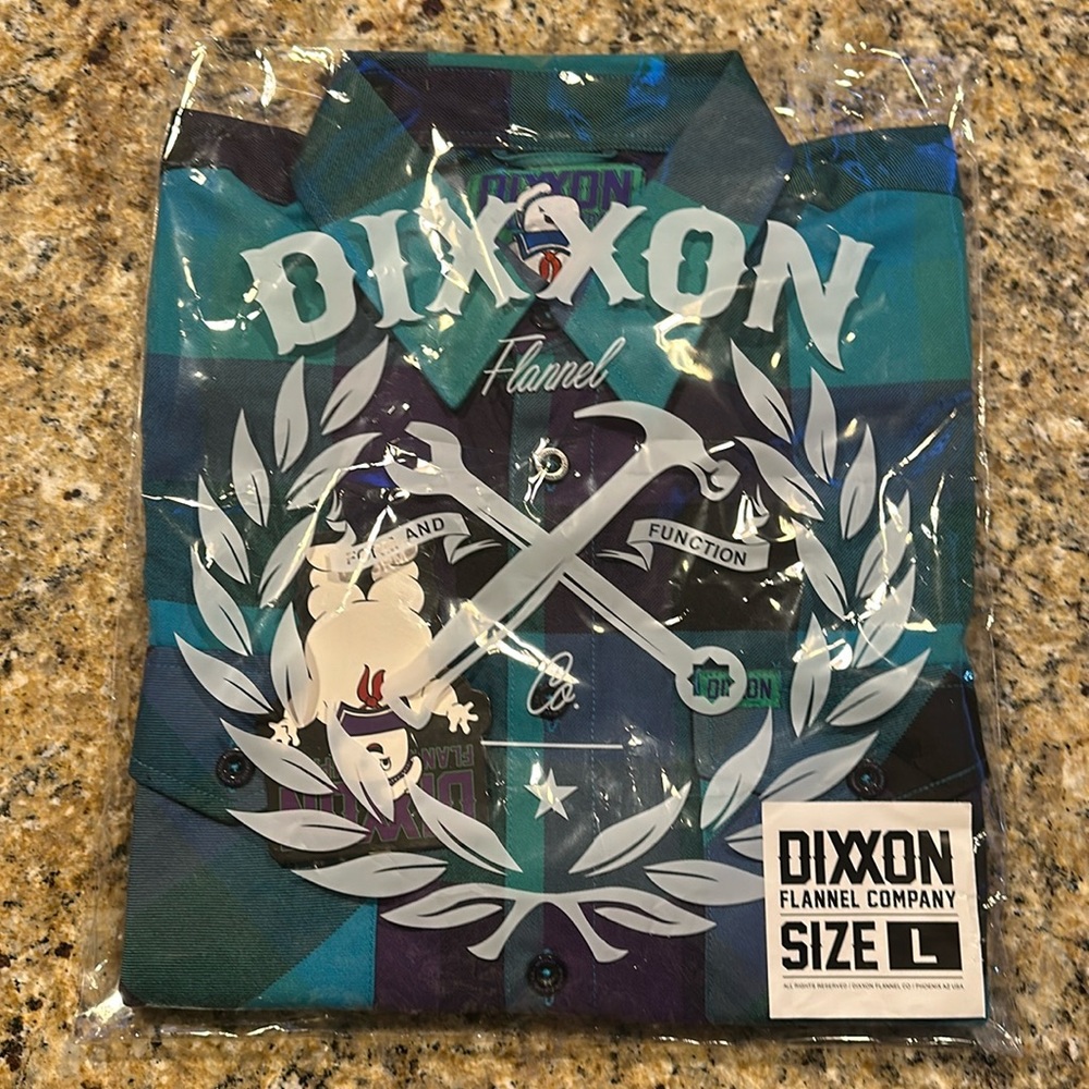 Dixxon Flannel Venkman-Size Large-NEW